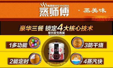 广东珠海美的WSYH28A电蒸锅产品与代理合作全攻略